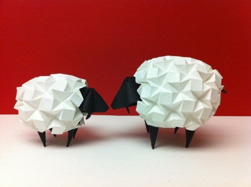 Origami schapen