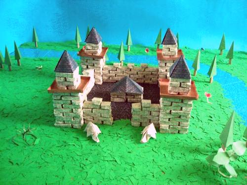 origami castle