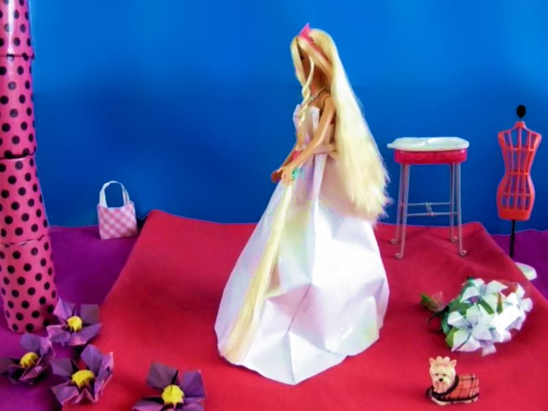 Barbie bruidsjurk