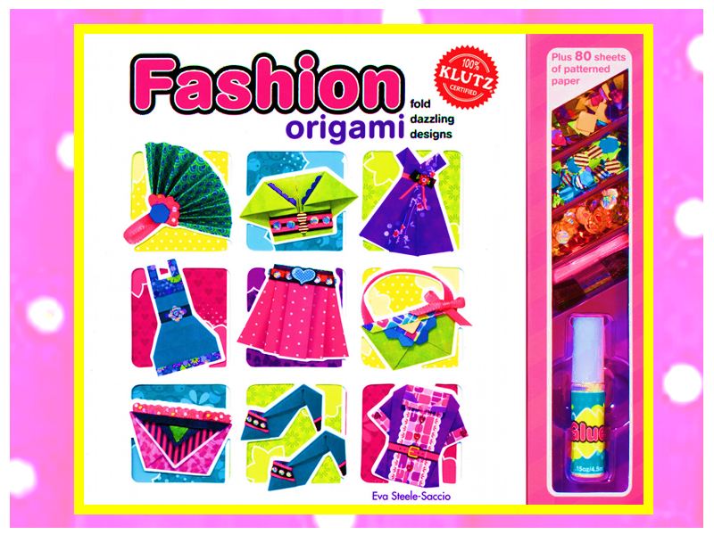 fashion origami mode knutselboekje