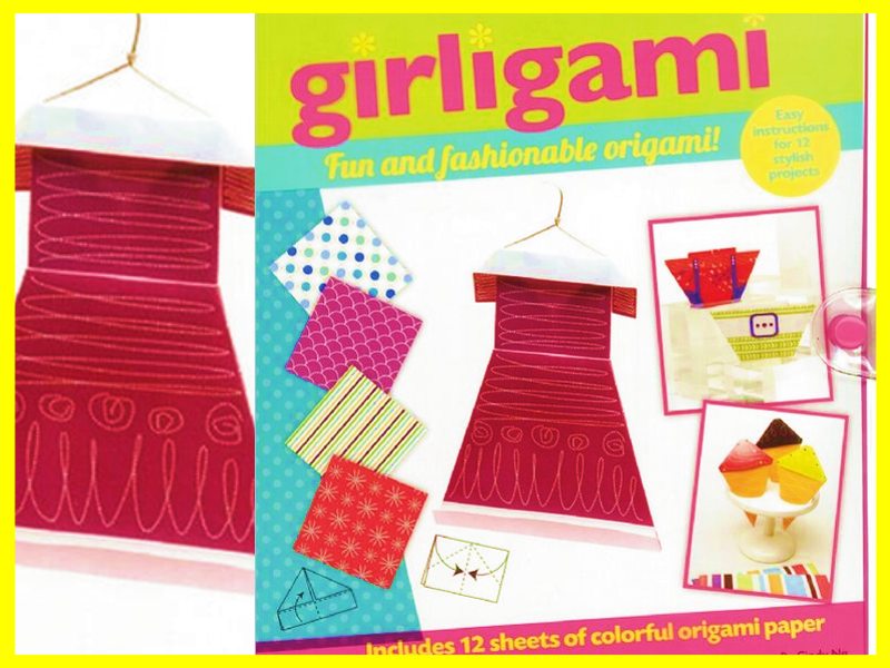 Girligami book special made for girls