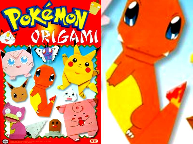 Pokémon origami book