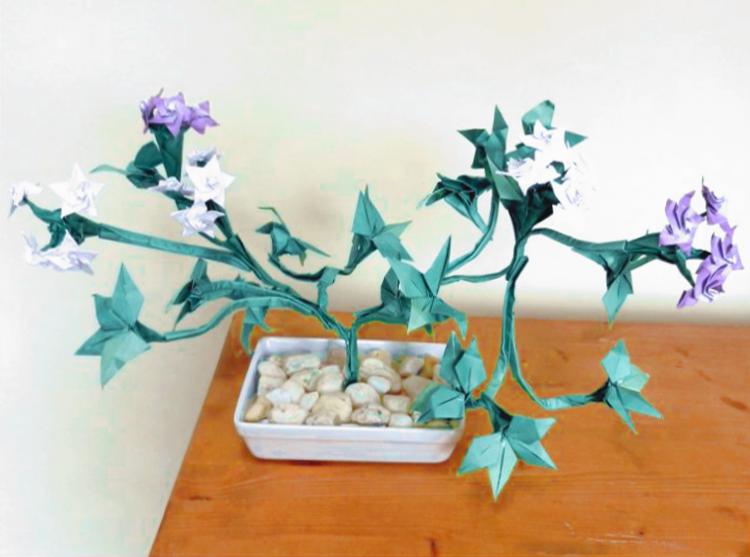 Bonsai Origami Plant