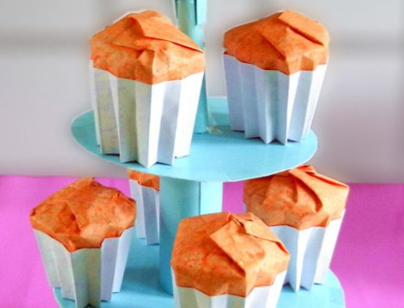 Origami Cupcakes