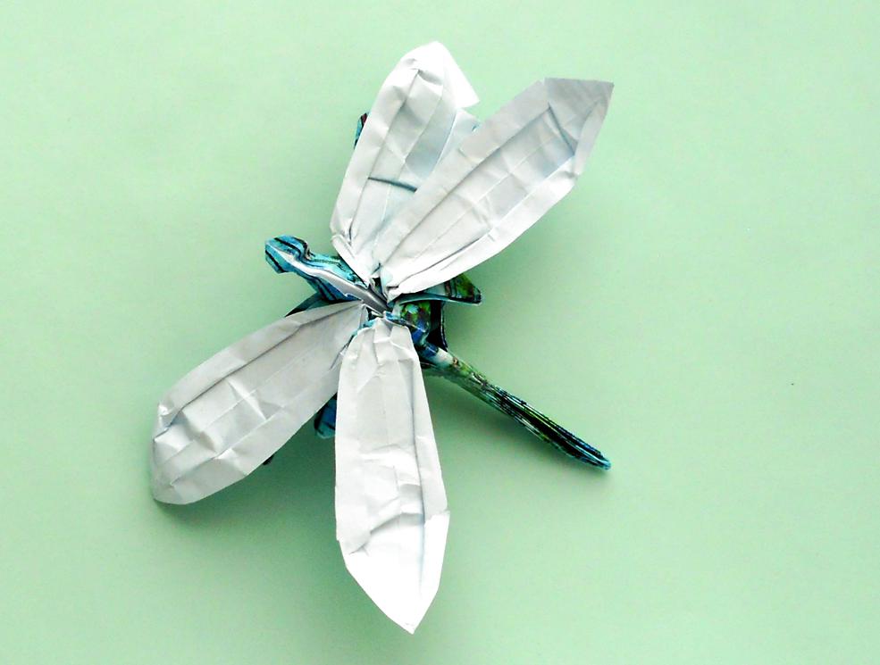 Origami Dragonfly
