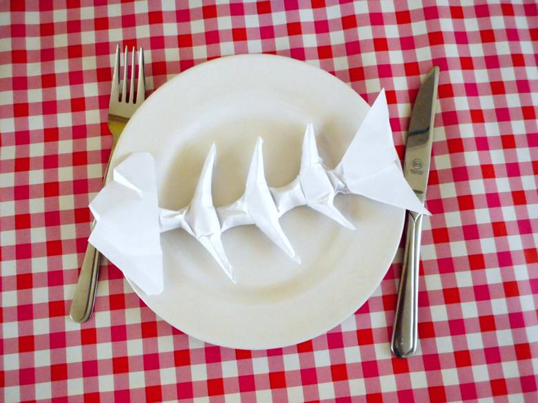 Origami Fishbone