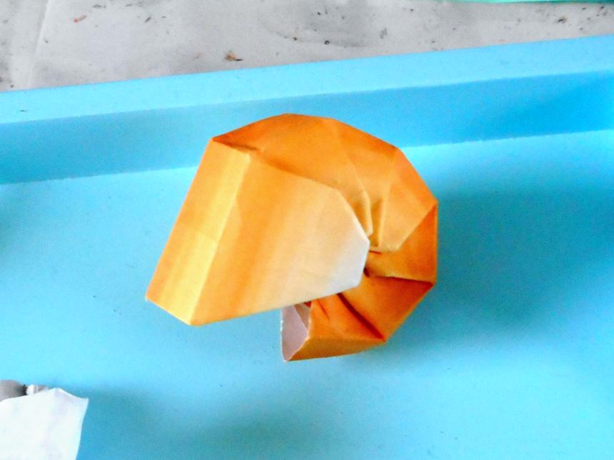Origami Spiral Seashell