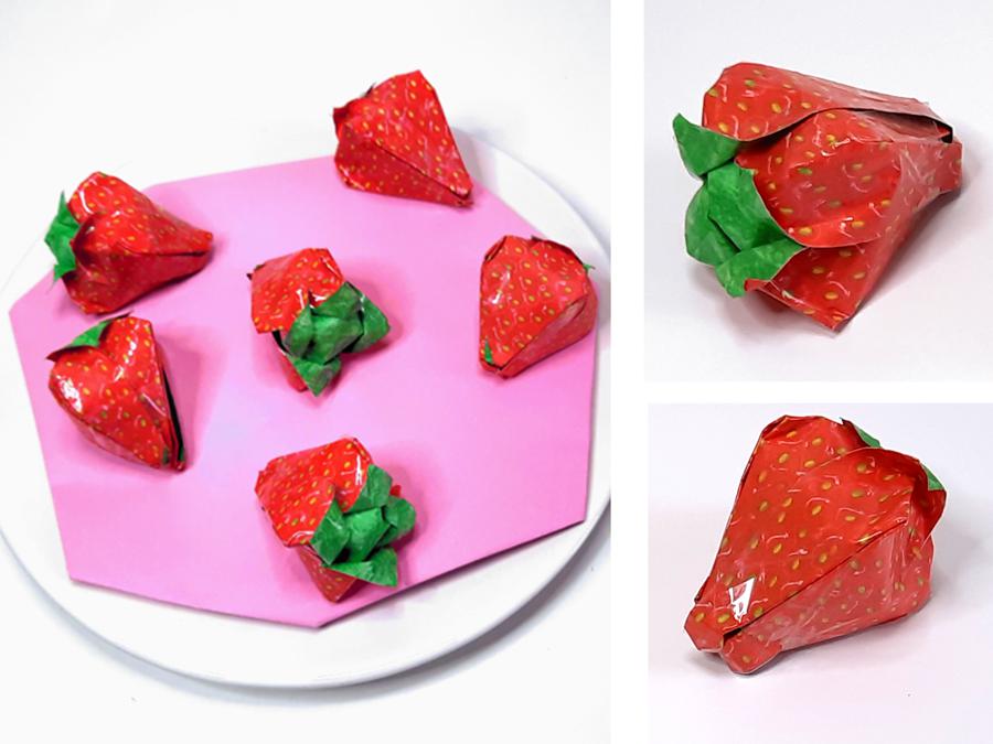 Origami Aardbeien
