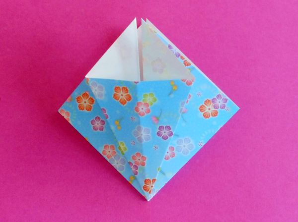 Origami squash fold