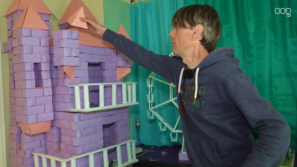 Build a paper castle