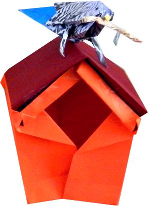 Origami Birdhouse