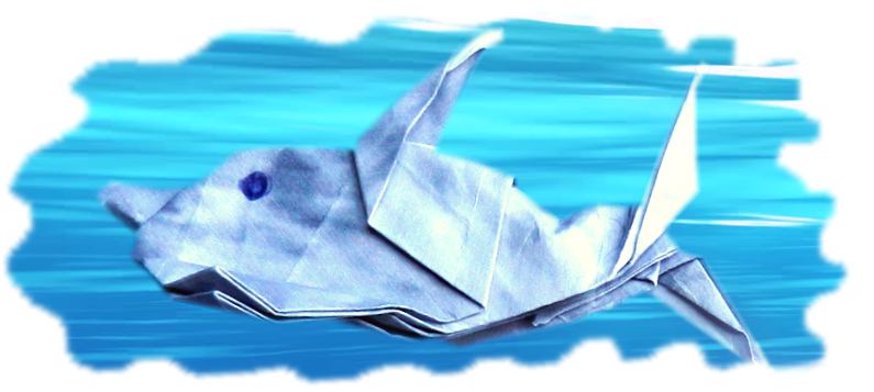 Origami Dolphin