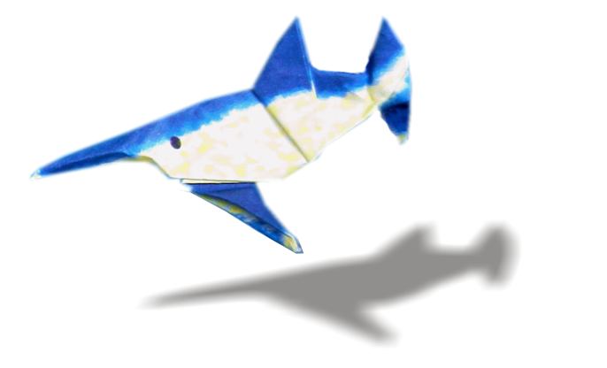 Origami haai