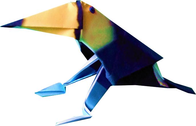 Origami Toucan