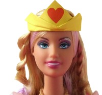 Prinsessenkroontje van papier