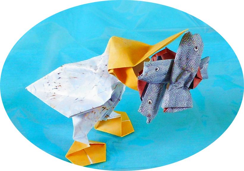Origami Pelican