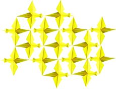 Origami Birds Pattern