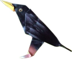 Origami Blackbird