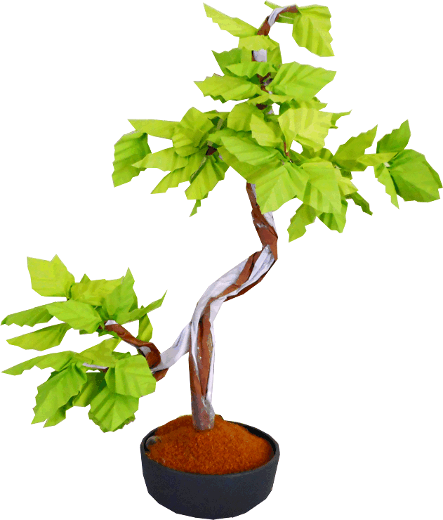 Bonsai Origami Tree