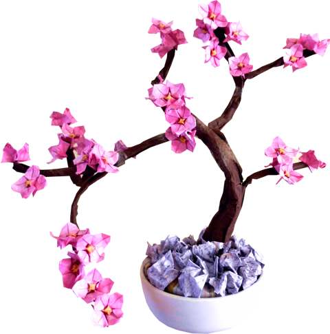 Bonsai Origami Dogwood