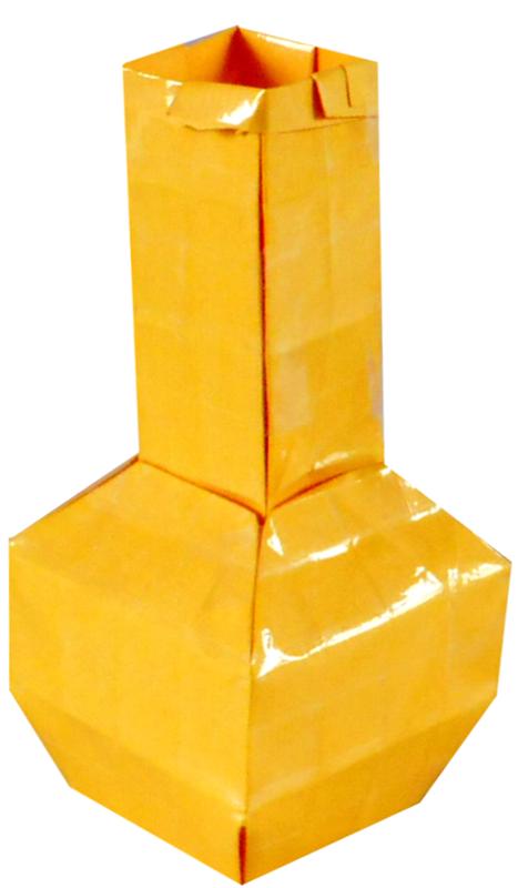 Origami Longneck vase