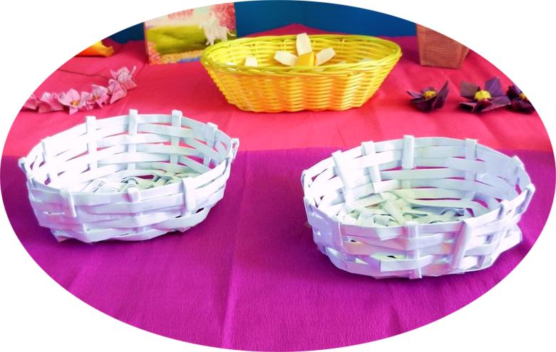 Paper Woven Baskets