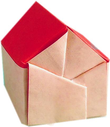 Origami huis