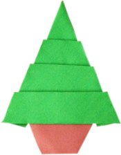 Origami Kerstboom