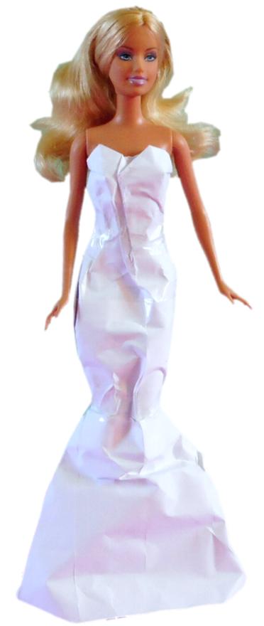 Origami Mermaid Gown