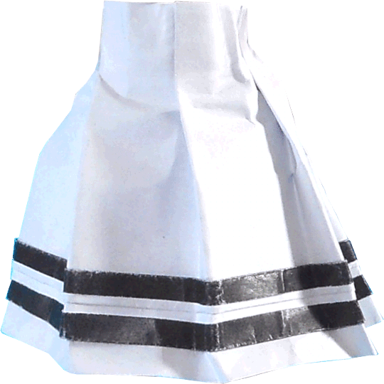 Origami Sailor Skirt