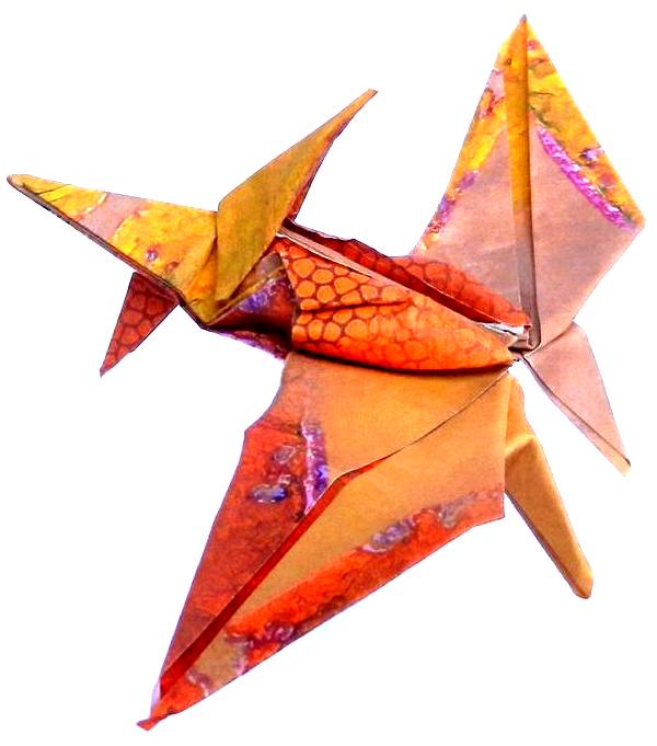 Origami Pterodactyl