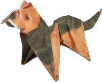 Origami Sheppard Dog