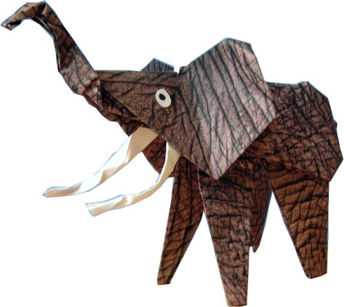 origami olifant