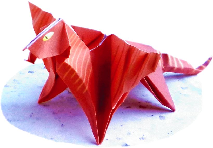 Origami draak