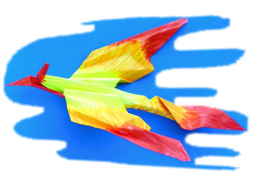Origami Firebird