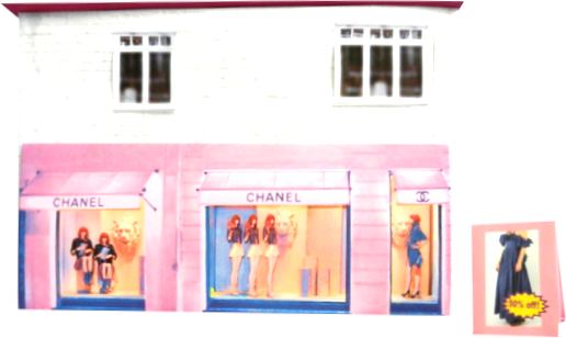 Dollhouse Fashion Shop