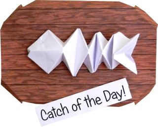 Origami fishbone