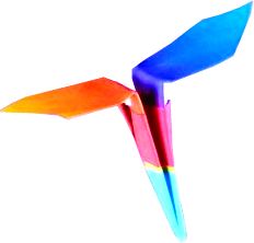 Origami Flying Spinning Top