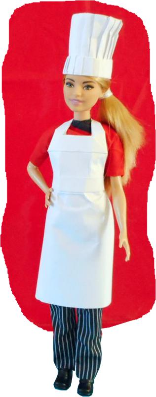 Barbie chef doll