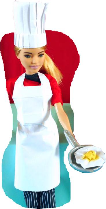 Barbie chef doll