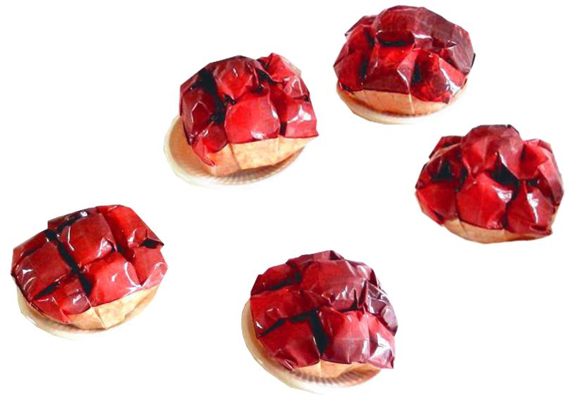 Origami Cherry Cakes