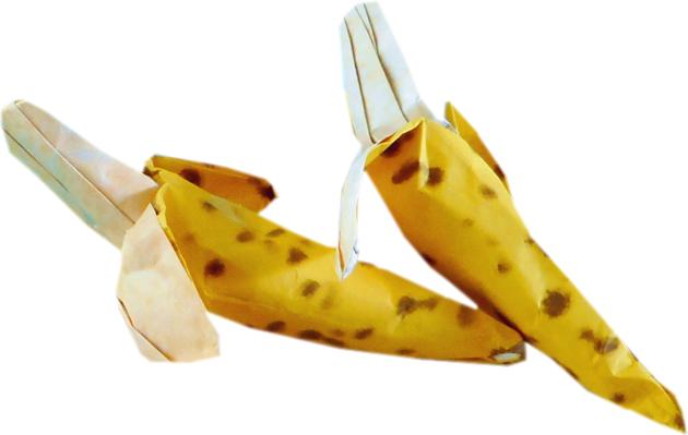 Origami Bananen