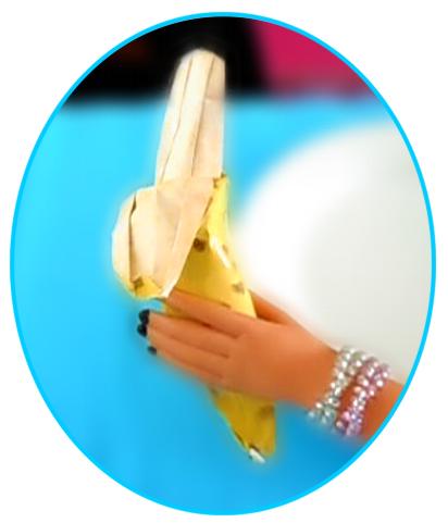 Origami Banana