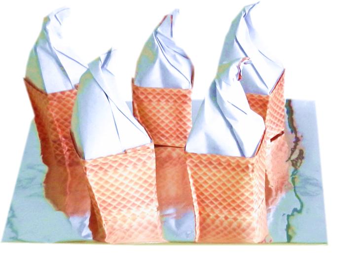 Origami Icecream