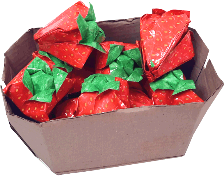 Origami Strawberries