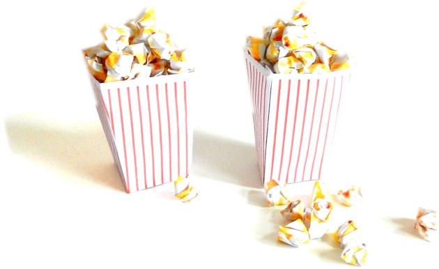 Origami Popcorn