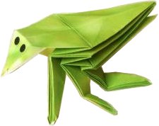 Origami Grasshopper