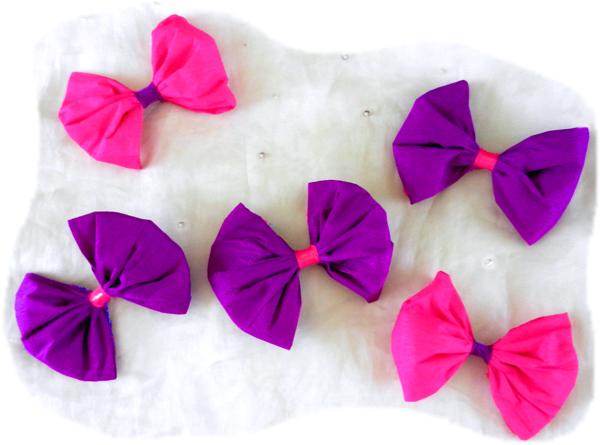 Crepepaper Bows