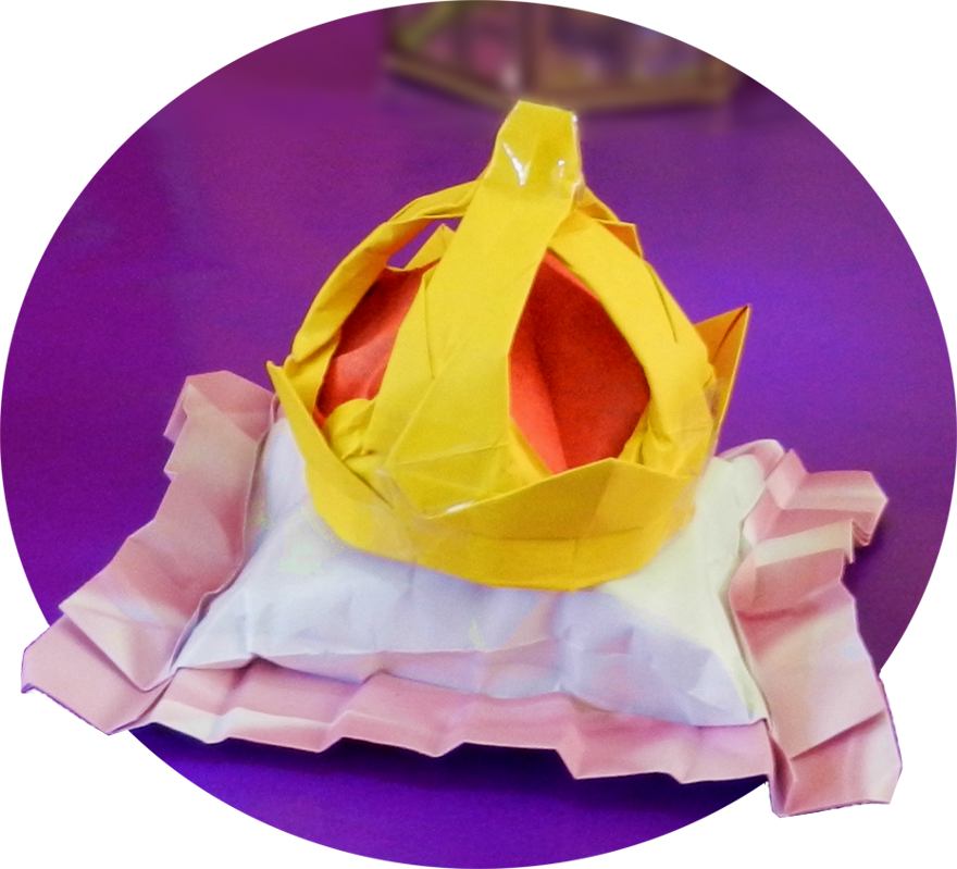 Origami Koninginnenkroon