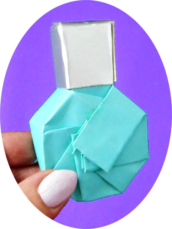 Origami Parfumflesje